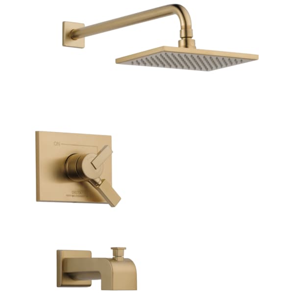 Vero Monitor 17 Series Tub & Shower Trim Champagne Bronze